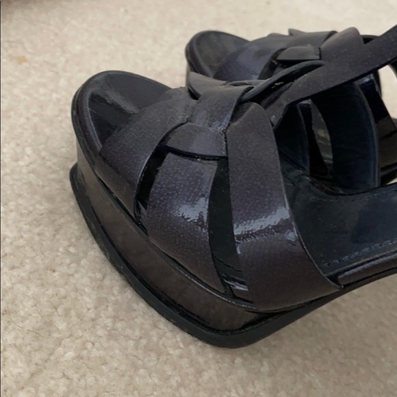Saint Laurent Platform Sandals - Picture 4 of 5